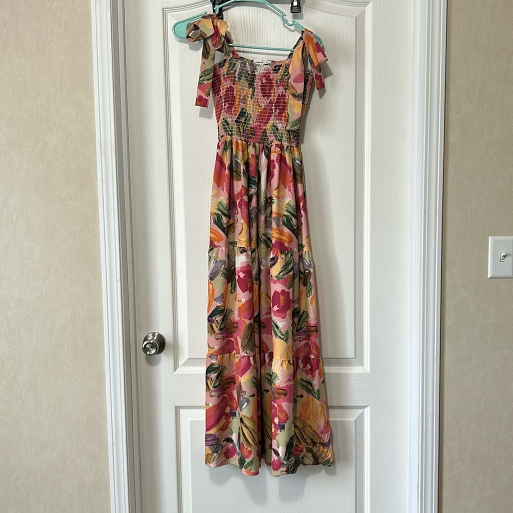 Colorful Sun Dresss